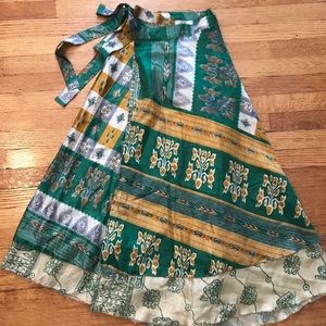 Reversible Silky skirt